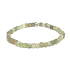 Granat Tsavorit grün facettiert Armband elastisch Naturstein, Kugel 4,5 mm / 16 - 17 cm, Gärtner Maskottchen