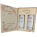 Bohemia Gifts Wish Book Duschgel 250 ml + Badeöl 250 ml, Buch Kosmetikset für Frauen