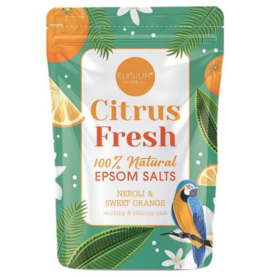 Elysium Spa Citrus Fresh Badesalz 450 g