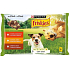 Purina Friskies Rind, Huhn, Lamm mit Karotten im Saft Alleinfuttermittel für Hunde Kapsel 4 x 100 g