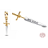 Charm Sterling Silber 925 Game of Thrones Arya Stark Schwert Nadel, Armband Anhänger, Film