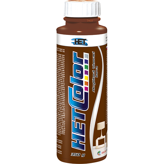 Het Hetcolor Maler-Tönfarbe, 0280 Dunkelbraun, 350 g