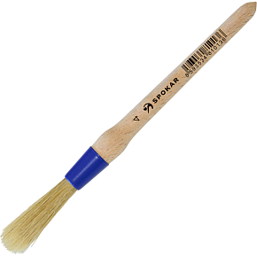 Spokar 81110 Pinsel rund, Holz, Nr. 4