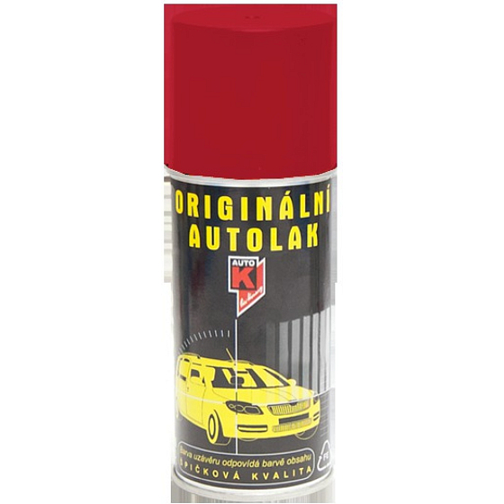 Kwasny Auto-K Color Škoda, originelle Sprühfarbe, 8193 Feuerrot, 150 ml