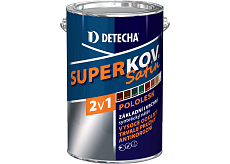 Detecha Superkov Satin 2v1 Grund- und Decklack für Metall, seidenglänzend, Ral 7016 antrazitgrau, 5 kg