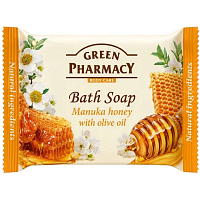 GREEN festes Seifenstück Manuka-Honig und Olivenöl 100 g