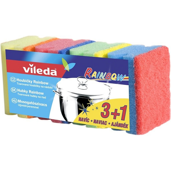 Vileda Rainbow Sanitärschwamm 4 Stück