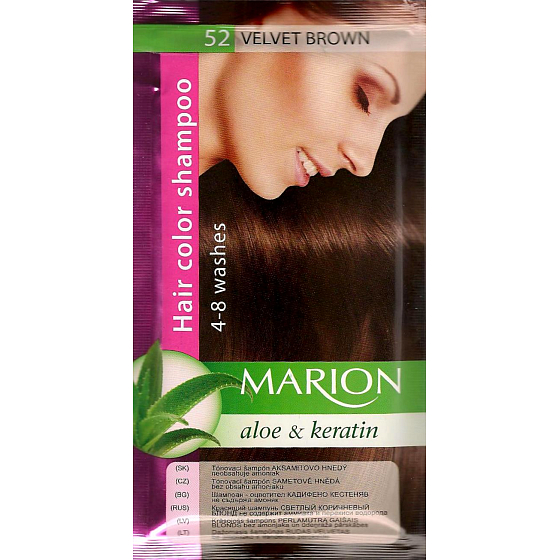 Marion Tönungsshampoo 52 Brauner Samt 40 ml