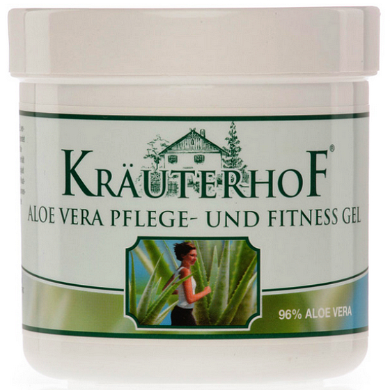 Krauterhof Fitness Aloe Vera Cremegel zur Hautregeneration nach Sonnenlicht 250 ml