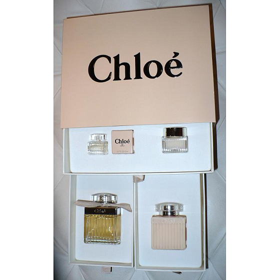 Chloé Chloé Parfümwasser für Frauen 75 ml + Körperlotion 100 ml + Parfümwasser 5 ml, Geschenkset
