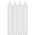 Lima Konische Tischkerze weiß 20 x 120 mm 4 Stück