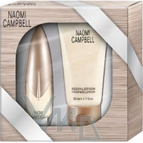 Naomi Campbell Naomi Campbell Eau de Toilette 15 ml + Körperlotion 50 ml, Geschenkset Naomi Campbell Naomi Campbell Eau de Toilette 15 ml + Körperlotion 50 ml, Geschenkset