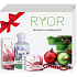 Ryor Zweiphasen-Reinigungsemulsion normal und gemischt 150 ml, Pflegecreme mit Ceramiden 50 ml, Feuchtigkeitscreme mit 24h-Wirkung 50 ml, Kosmetikset
