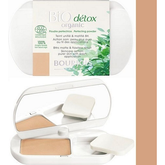 Bourjois Bio Détox Bio-Perfektionspulver Kompaktpulver 55 Beige Foncé 9 g