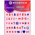 Essence Nail Art Sticker Nagelaufkleber 14 Thermo 1 Blatt