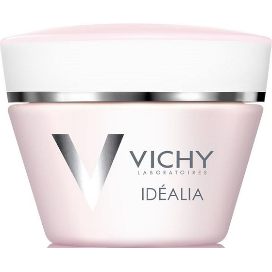 Vichy Idéalia Glättende und aufhellende Creme für trockene Haut 50 ml