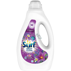 Surf Color Lavender & Spring Rose Gel zum Waschen von Buntwäsche 20 Dosen 1 l