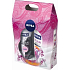 Nivea Kazclear Duschgel 250 ml + Antitranspirant Spray 150 ml, Kosmetikset für Frauen