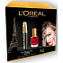 Loreal Paris Volumen Million Wimpern Mascara Extra Schwarz 9,2 ml + Farbe Riche Le Vernis AL Huile Nagellack 552 Rubis Folies 13,5 ml, Kosmetikpatrone