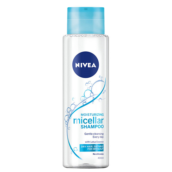 Nivea Feuchtigkeitsspendendes Mizellen-Shampoo für trockene Kopfhaut 400 ml