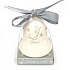 Nekupto Weihnachtskeramikglocke namens Jakub 6,5 cm, x 5,5 cm