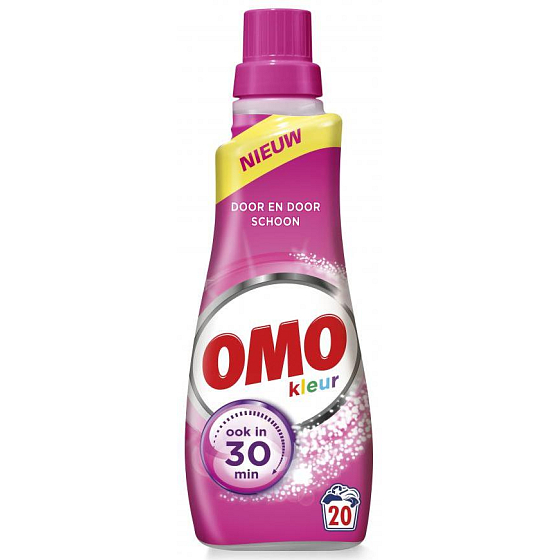 Omo Color Waschgel, farbige Wäsche 20 Dosen 700 ml
