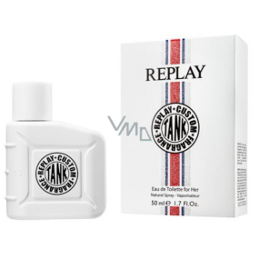 Replay Tank Custom für Sie EdT 50 ml Eau de Toilette Ladies