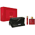 Versace Eros Flame parfümiertes Wasser für Männer 100 ml + parfümiertes Wasser für Männer 10 ml + Beutel, Geschenkset