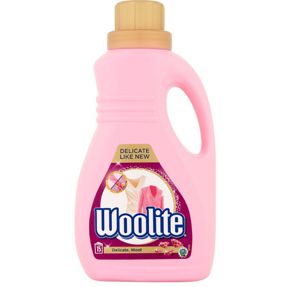 Woolite Delicate & Wool Flüssigwaschmittel für empfindliche Wäsche und Wollkleidung 15 Dosen 0,9 l