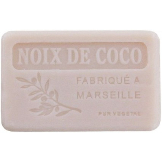 NeoCos Natürliche Kokosnuss, Bio, aus der Provence, Marseille Seife mit Sheabutter 125 g