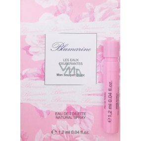 Blumarine Les Eaux Exuberantes Mon bouquet Blanc Eau de Toilette für Damen 1,2 ml mit Zerstäuber, Vial.