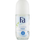 Fa Invisible Fresh Lily of the Valley Duft 48h Ball Antitranspirant Deodorant Roll-On für Frauen 50 ml