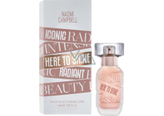 Naomi Campbell Here To Shine Eau de Toilette für Frauen 15 ml