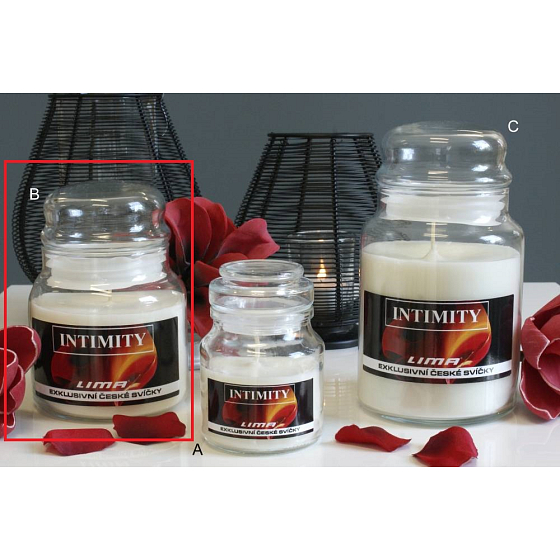 Lima Aroma Dreams Intimity Duftkerze Glas mit Deckel 450 g