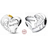 Sterling Silber 925 Religiöse Charms Jungfrau Maria, Ave Maria, Perle für Armband Religion