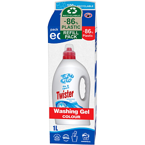 Twister Waschgel für Farben 17 Waschladungen, 1 L