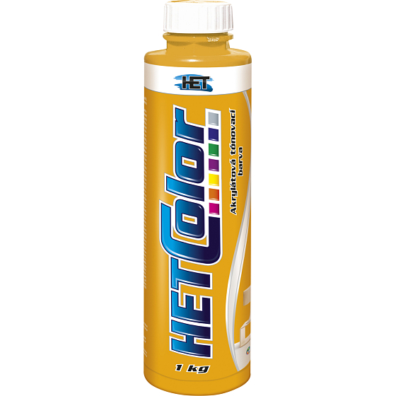 Het Hetcolor Maler Tönungsfarbe, 0630 hellgelb, 1 kg