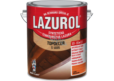 Lazurol Topdecor S1035 tenkovrstvá lazura na dřevo T080 mahagon, 2,5 l