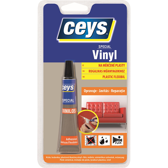 Ceys Special Vinyl Kleber für flexibles Plastik, 15 ml
