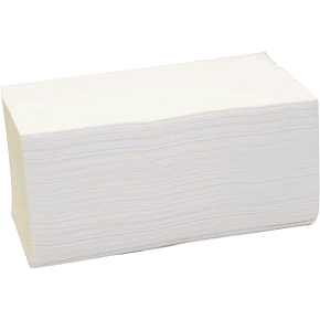 Papierhandtücher ZZ für den Spender, 2-lagig, weiß, 3000 Stk, 20× 150 Stk Papierhandtücher ZZ für den Spender, 2-lagig, weiß, 3000 Stk, 20× 150 Stk