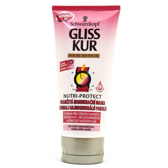 Gliss Kur Nutri Protect sofort regenerierende Haarmaske 200 ml