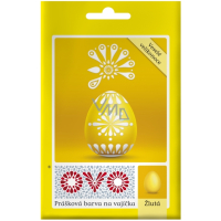Ovo Gelbe Pulverfarbe 1 Beutel (5 g) = 10 - 15 Eier