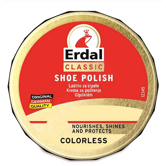 Erdal Schuhcreme Farblos in der Dose 55 ml