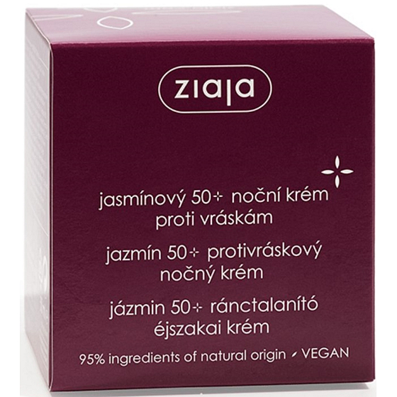 Ziaja Jasmin SPF 6 Nachtcreme gegen Falten 50 ml