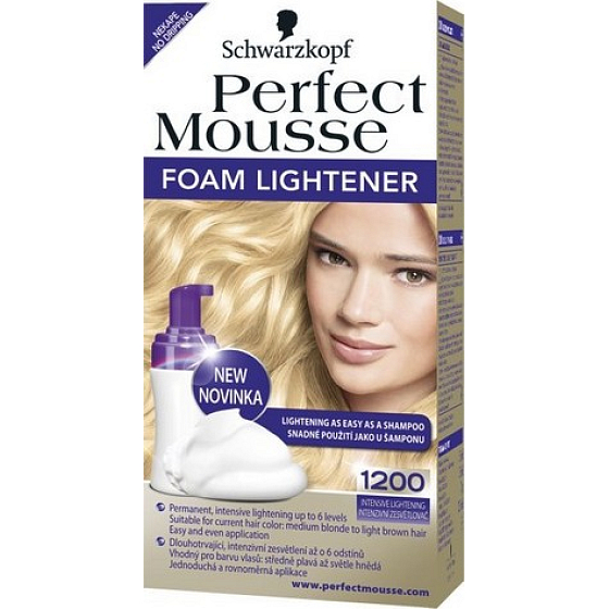 Perfect Mousse Foam Lightener Intensiver Haaraufheller 1200
