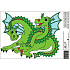 Fensterfolie ohne Klebedrachen 33 x 23 cm