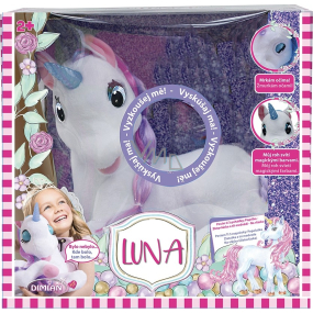 EP Line Luna Fee Einhorn hören ein Märchen CZ 36 cm, empfohlen ab 2 Jahren