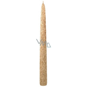 Perle umklammerte Kerze Gold konisch 22 x 290 mm