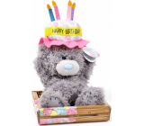 Ich zu dir Teddybär Geburtstagshut 14 cm