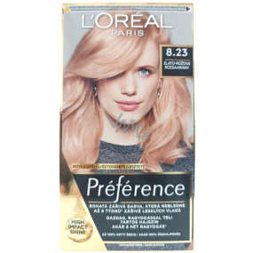 L'Oréal Paris Préférence Haarfarbe 8.23 Schimmernde Rose